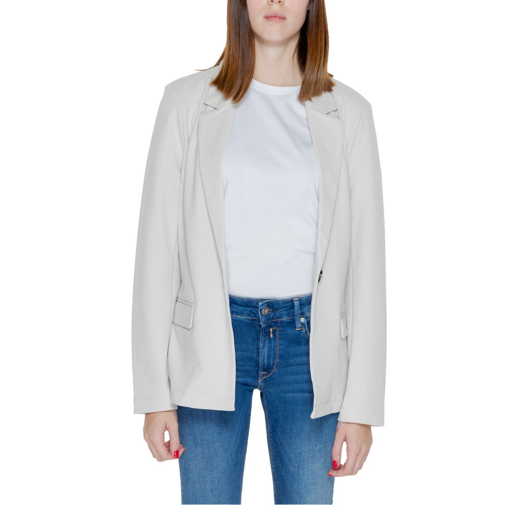 Only Beige Polyester Anzüge &amp; Blazer