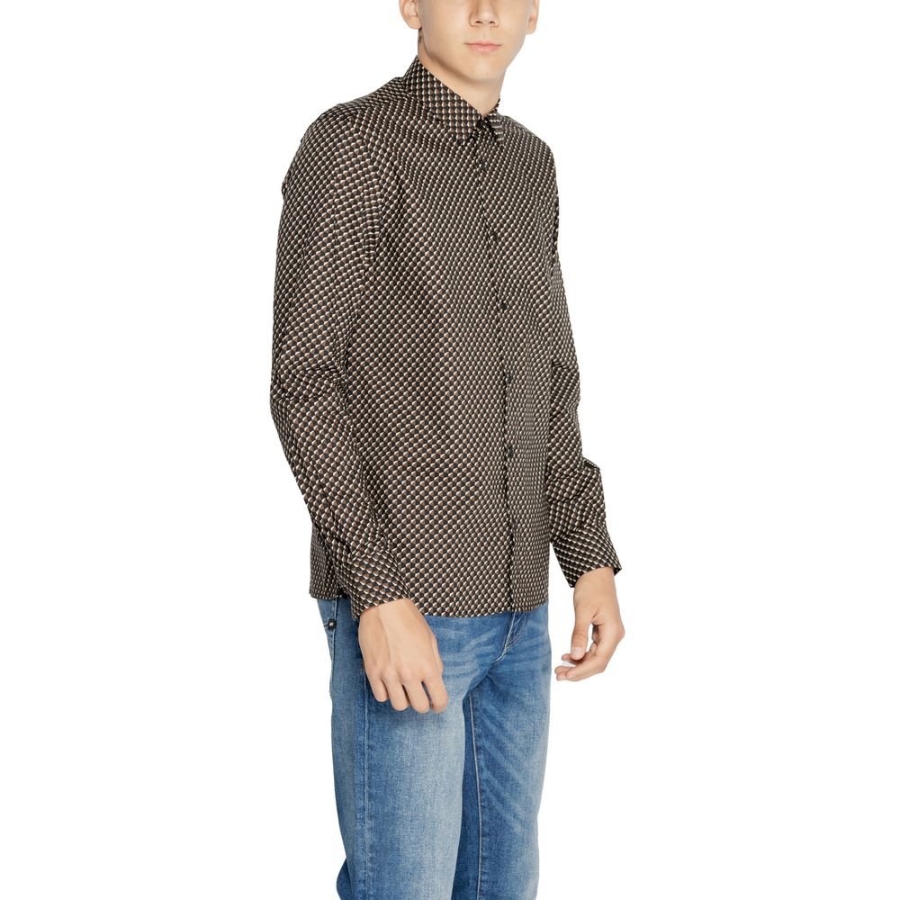 Chemise Antony Morato en coton marron