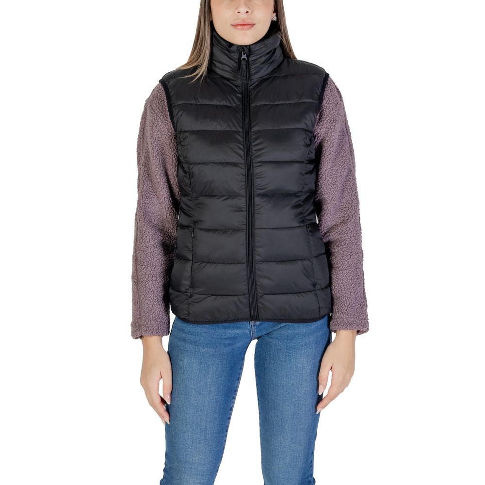 B.Young – Schwarze, ärmellose Nylonjacke