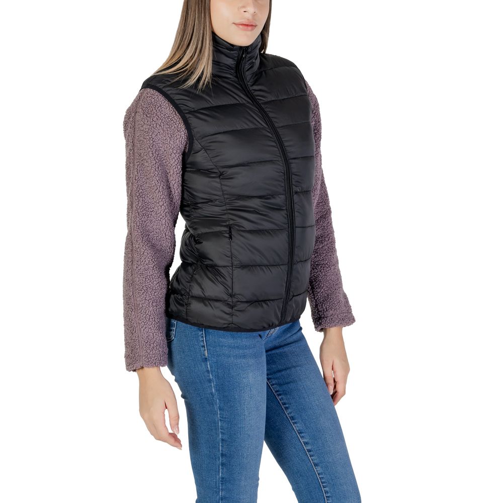 B.Young – Schwarze, ärmellose Nylonjacke