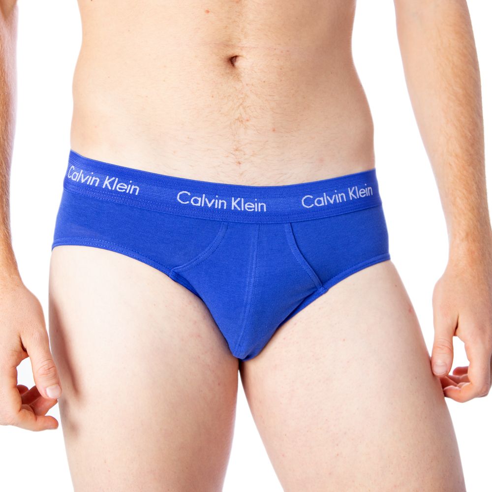 Slip en coton bleu Calvin Klein Underwear