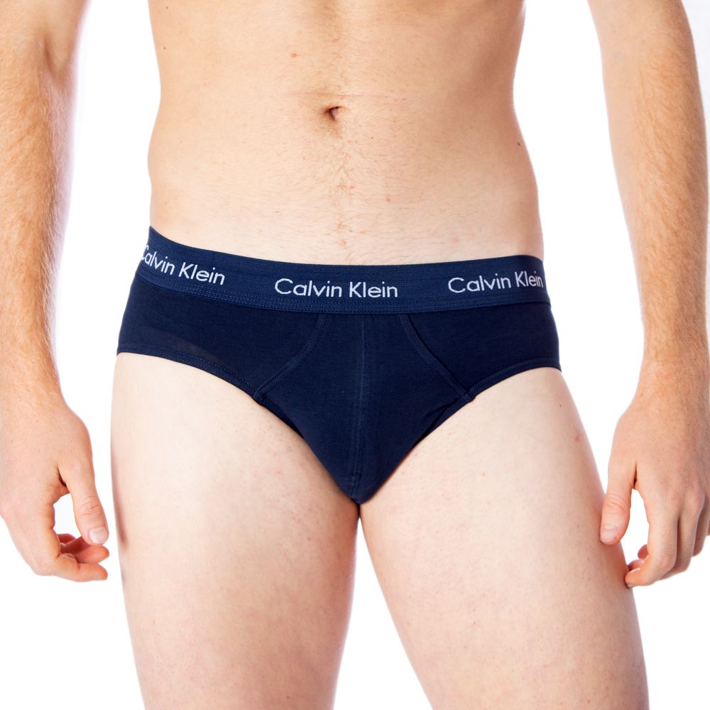 Slip en coton bleu Calvin Klein Underwear