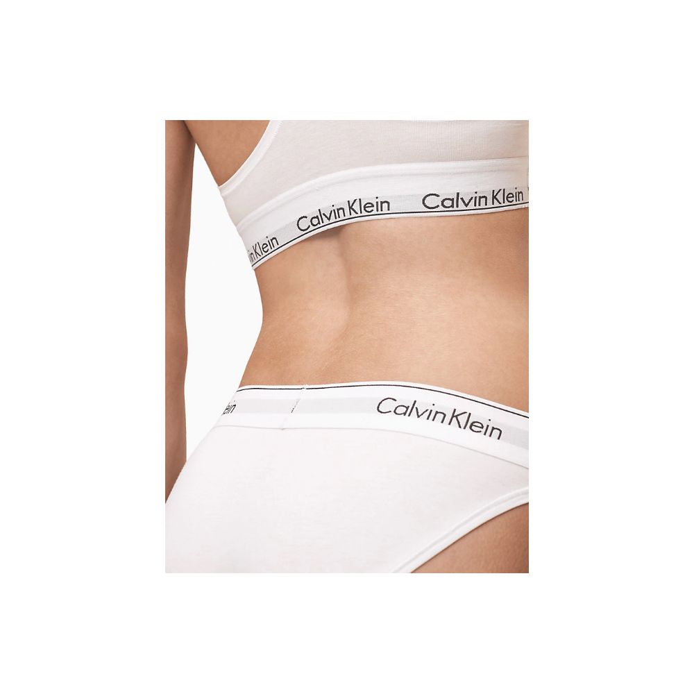 Slip en coton blanc Calvin Klein Underwear