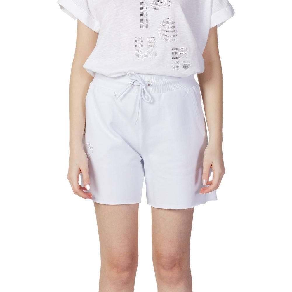 Shorts Blauer en coton blanc