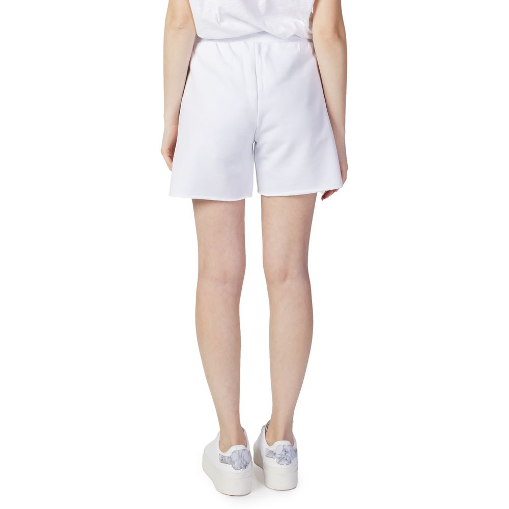 Shorts Blauer en coton blanc