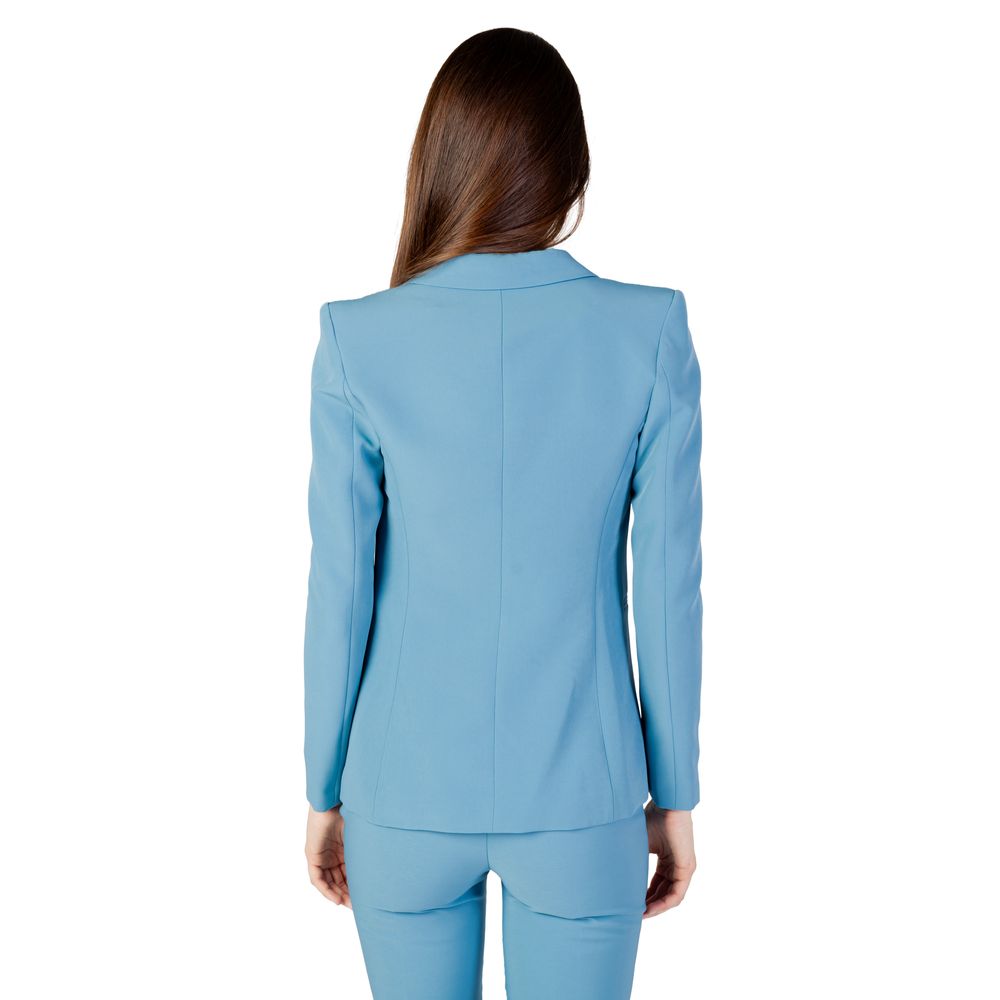 Türkisfarbener Polyester-Blazer von Rinascimento