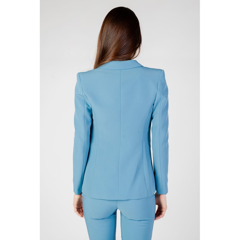 Türkisfarbener Polyester-Blazer von Rinascimento