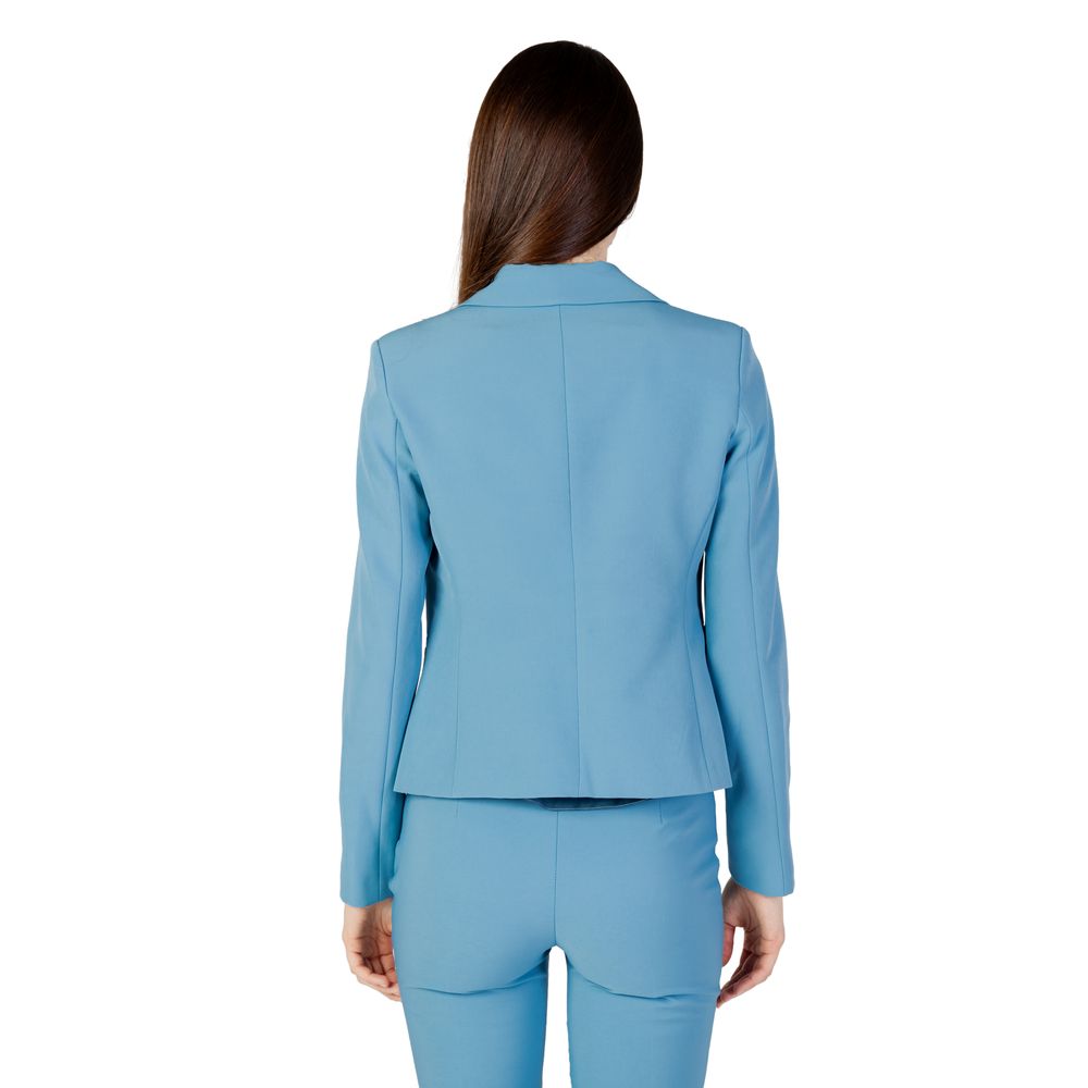 Türkisfarbener Polyester-Blazer von Rinascimento