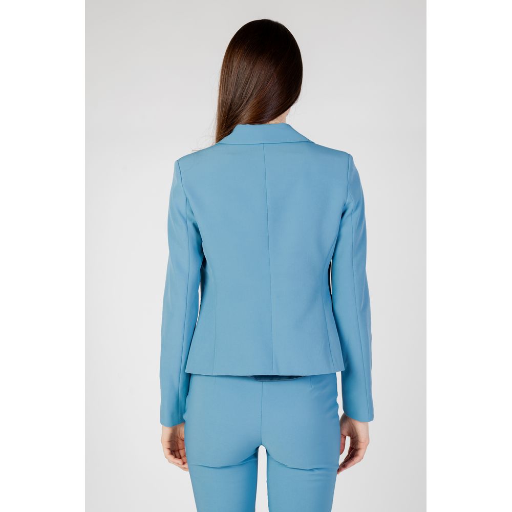 Türkisfarbener Polyester-Blazer von Rinascimento
