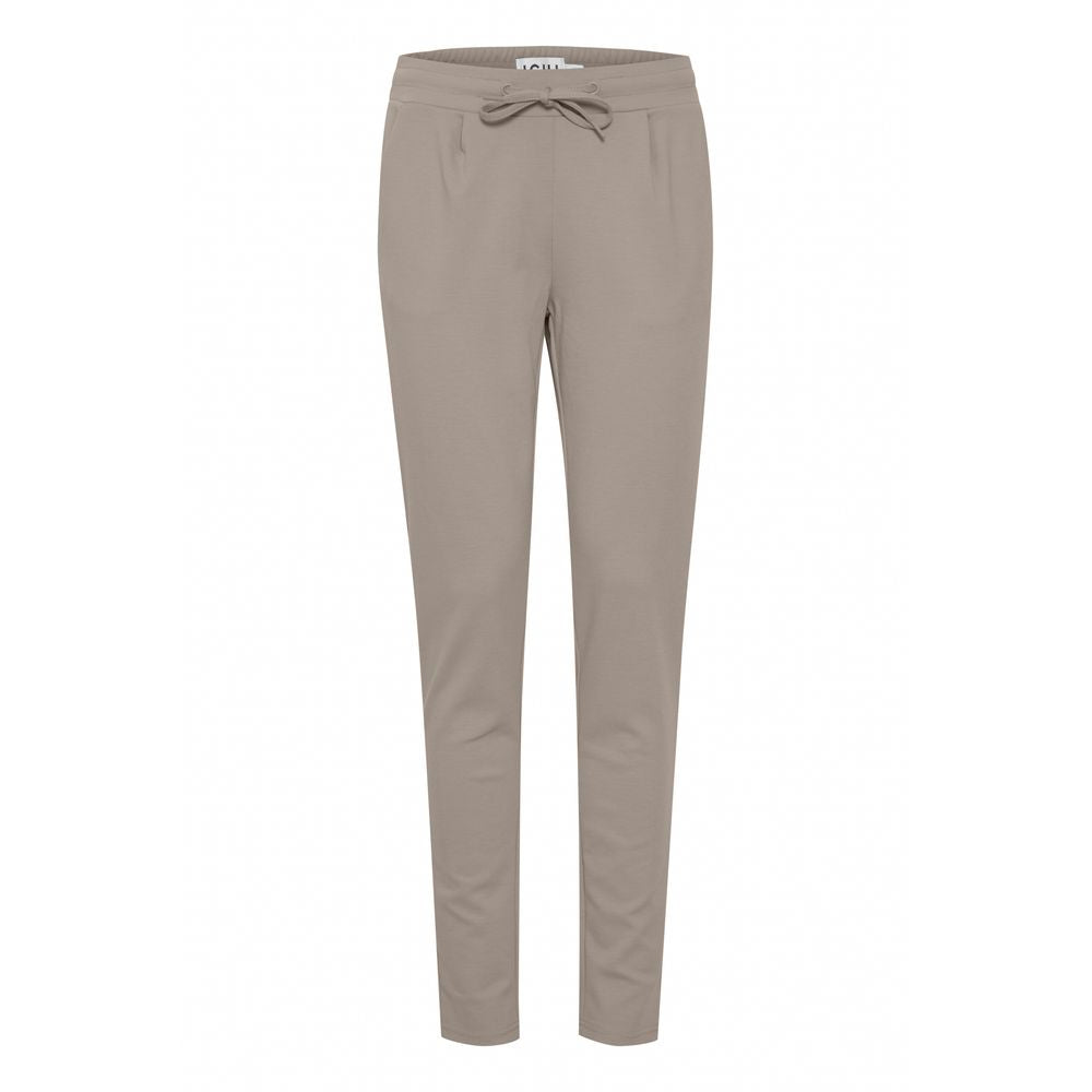 ICHI Graue Polyesterhose