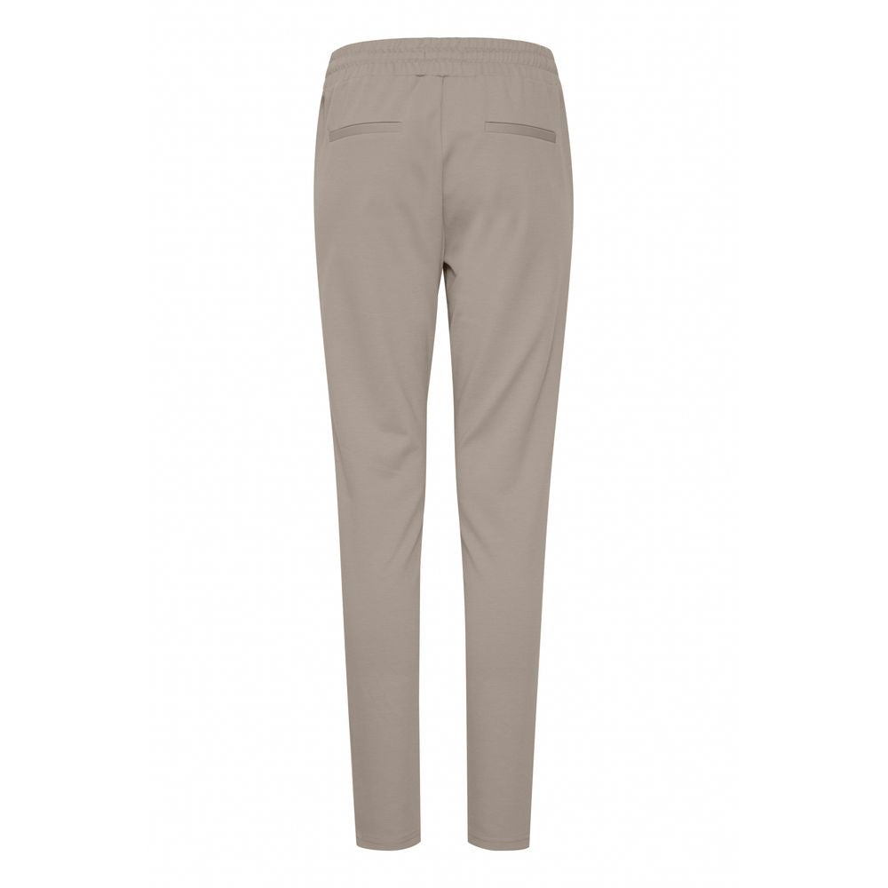 ICHI Graue Polyesterhose
