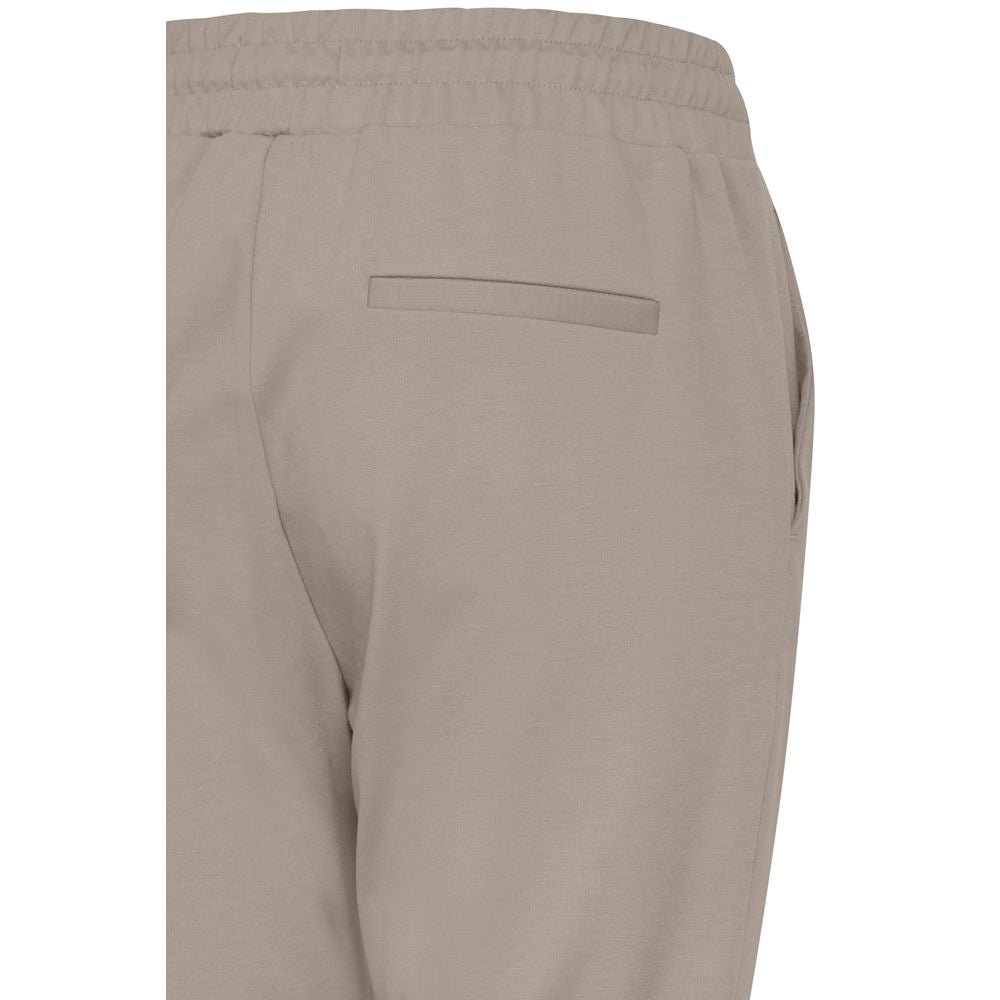 ICHI Graue Polyesterhose