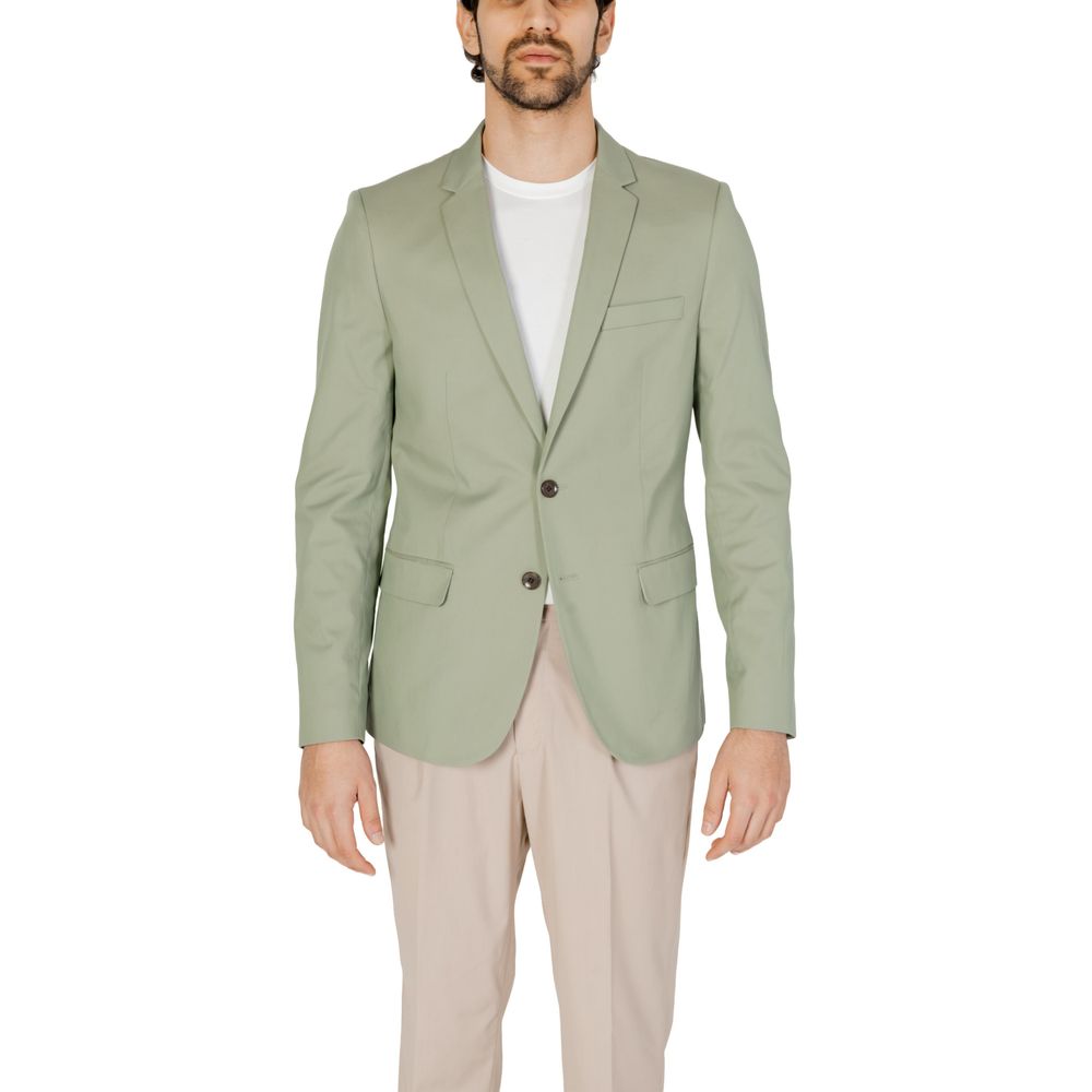 Antony Morato Blazer en coton vert