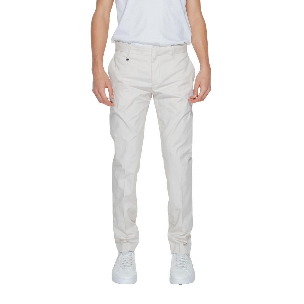 Antony Morato Pantalon habillé en coton beige