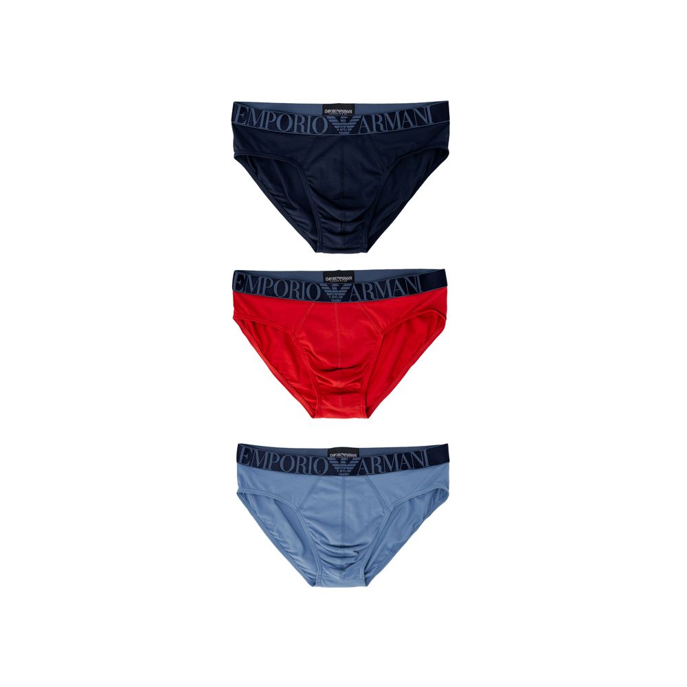 Slip Emporio Armani en coton bleu