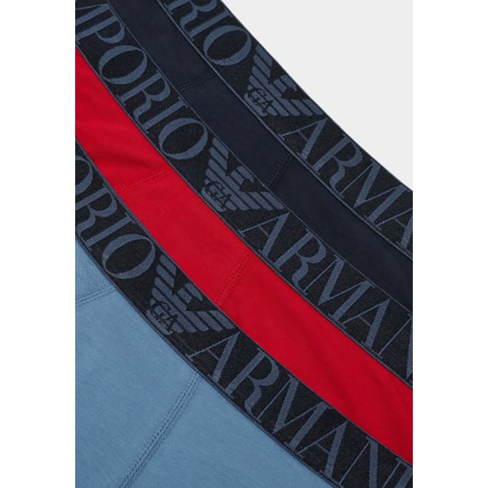 Slip Emporio Armani en coton bleu