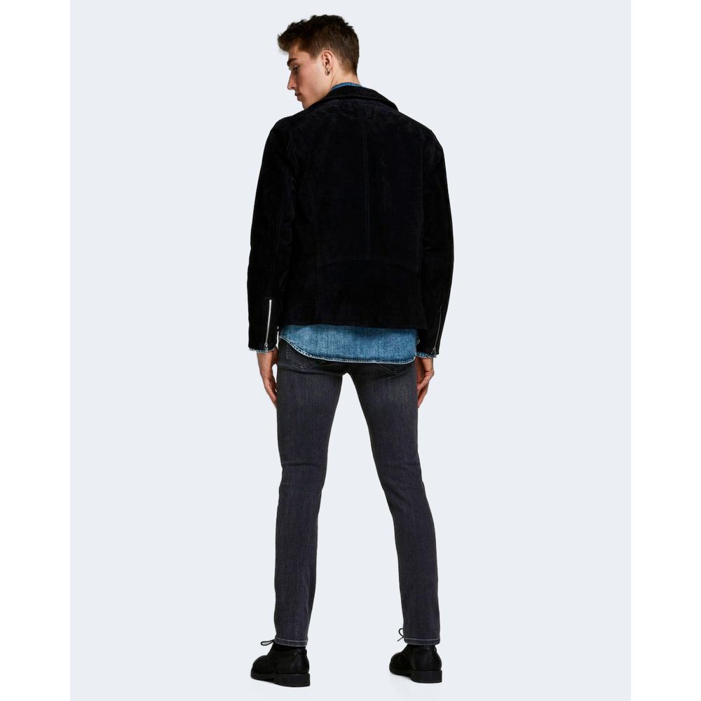 Jean skinny en coton biologique noir Jack Jones