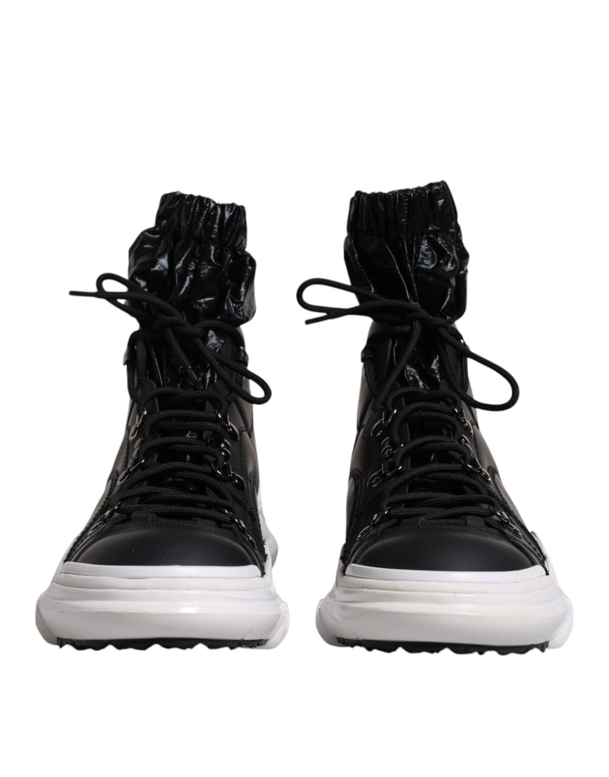 Dolce & Gabbana Baskets montantes Galileo en nylon noir