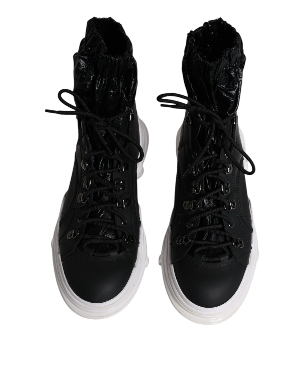 Dolce & Gabbana Baskets montantes Galileo en nylon noir
