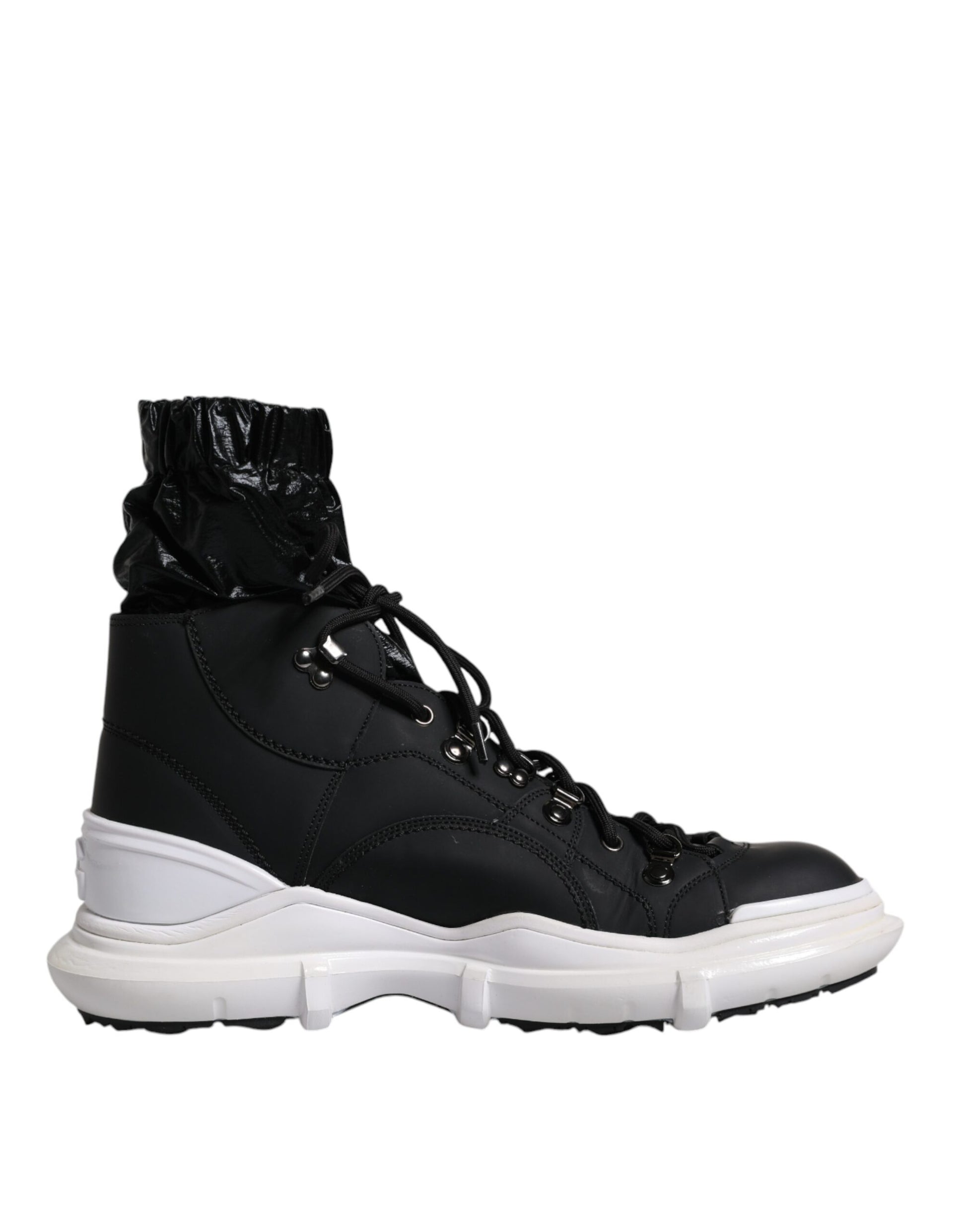 Dolce & Gabbana Baskets montantes Galileo en nylon noir