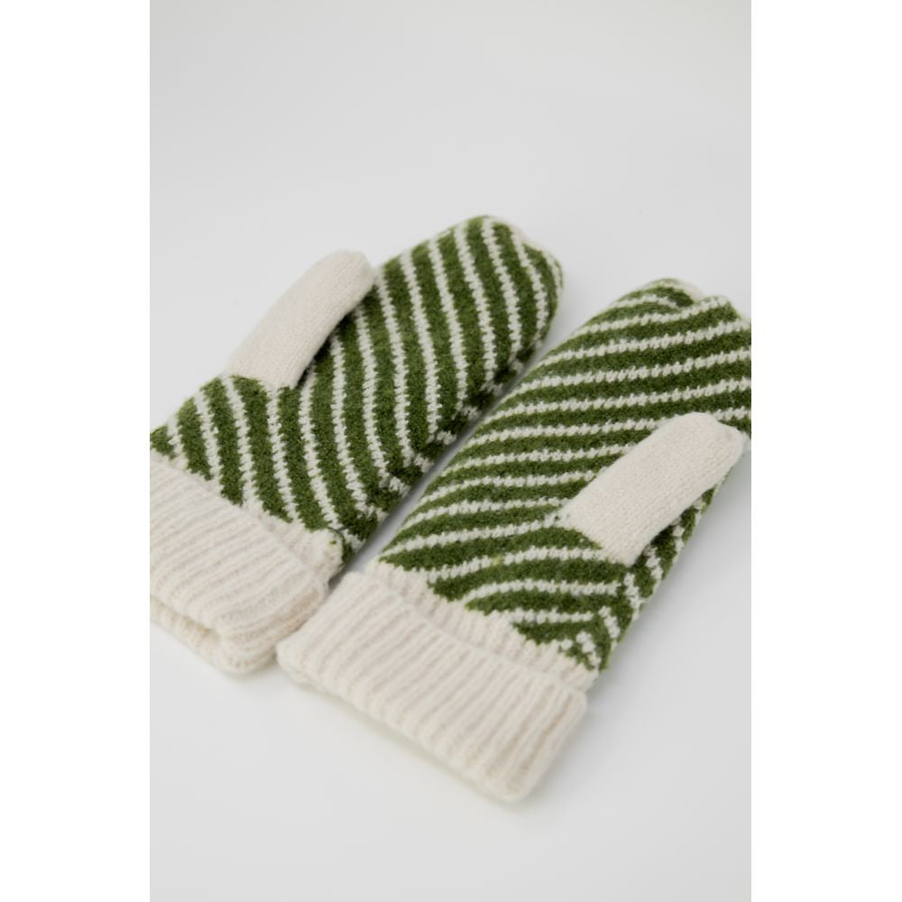 Only Cremefarbener Polyesterhandschuh