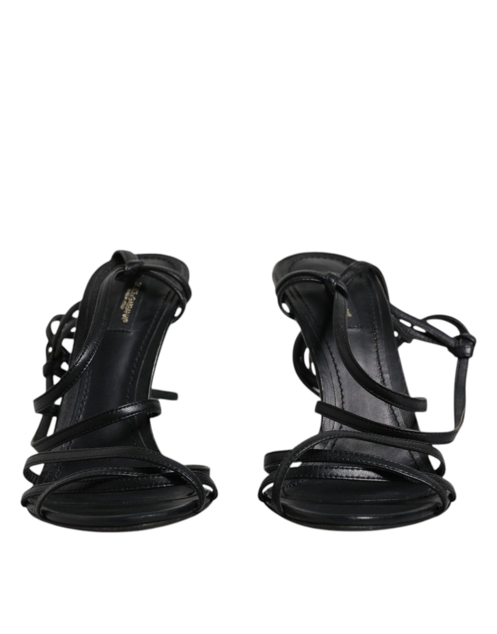 Sandales à talons hauts Keira Dolce & Gabbana en cuir noir