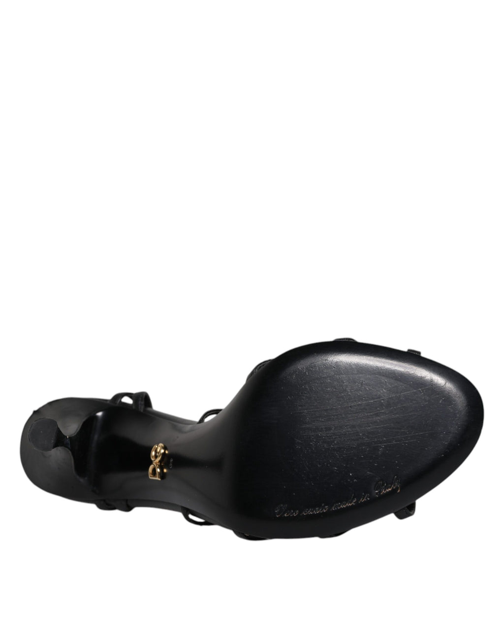 Sandales à talons hauts Keira Dolce & Gabbana en cuir noir