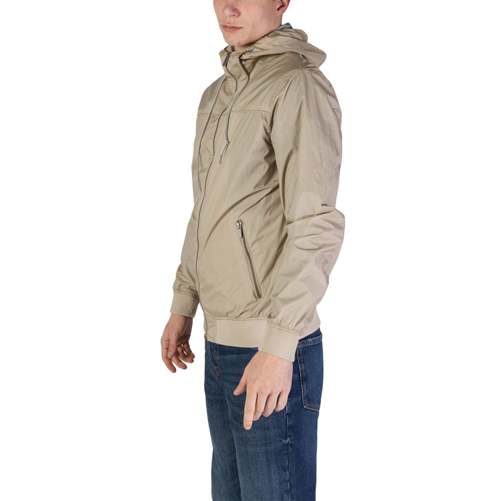 Hamaki-Ho Beige Nylon Jacken &amp; Mantel
