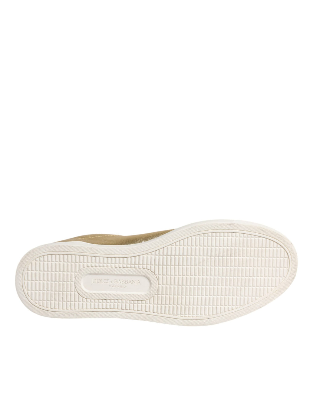 Dolce & Gabbana Baskets Hommes Cuir Or Logo London