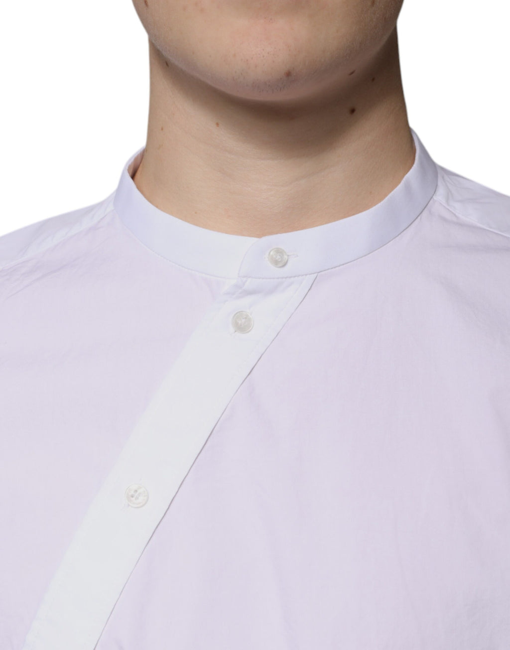 Chemise Habillée Dolce & Gabbana Coton Blanc Coupe Ajustée MARTINI
