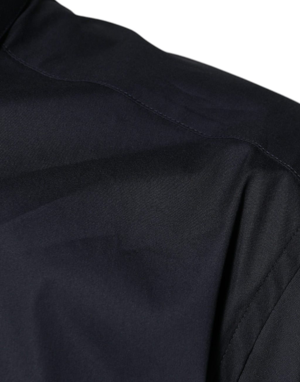 Chemise de soirée Dolce & Gabbana en coton mélangé noir et doré