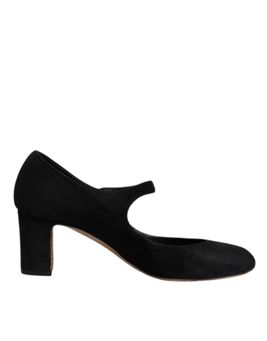 Chaussures à talons KEIRA en cuir suédé noir Dolce & Gabbana