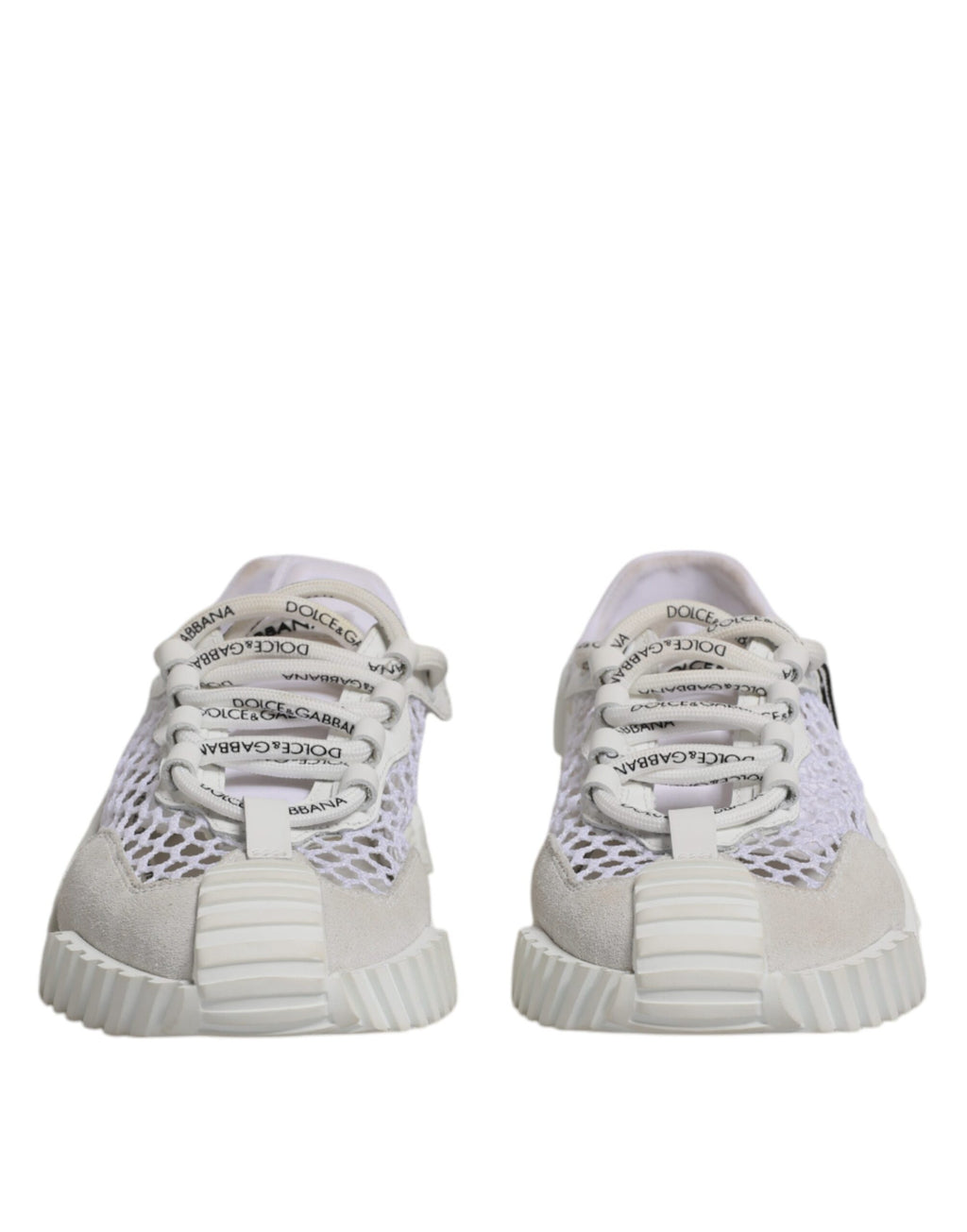 Chaussures de sport basses NS1 en maille blanche Dolce & Gabbana