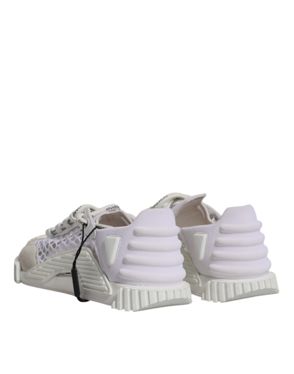 Chaussures de sport basses NS1 en maille blanche Dolce & Gabbana