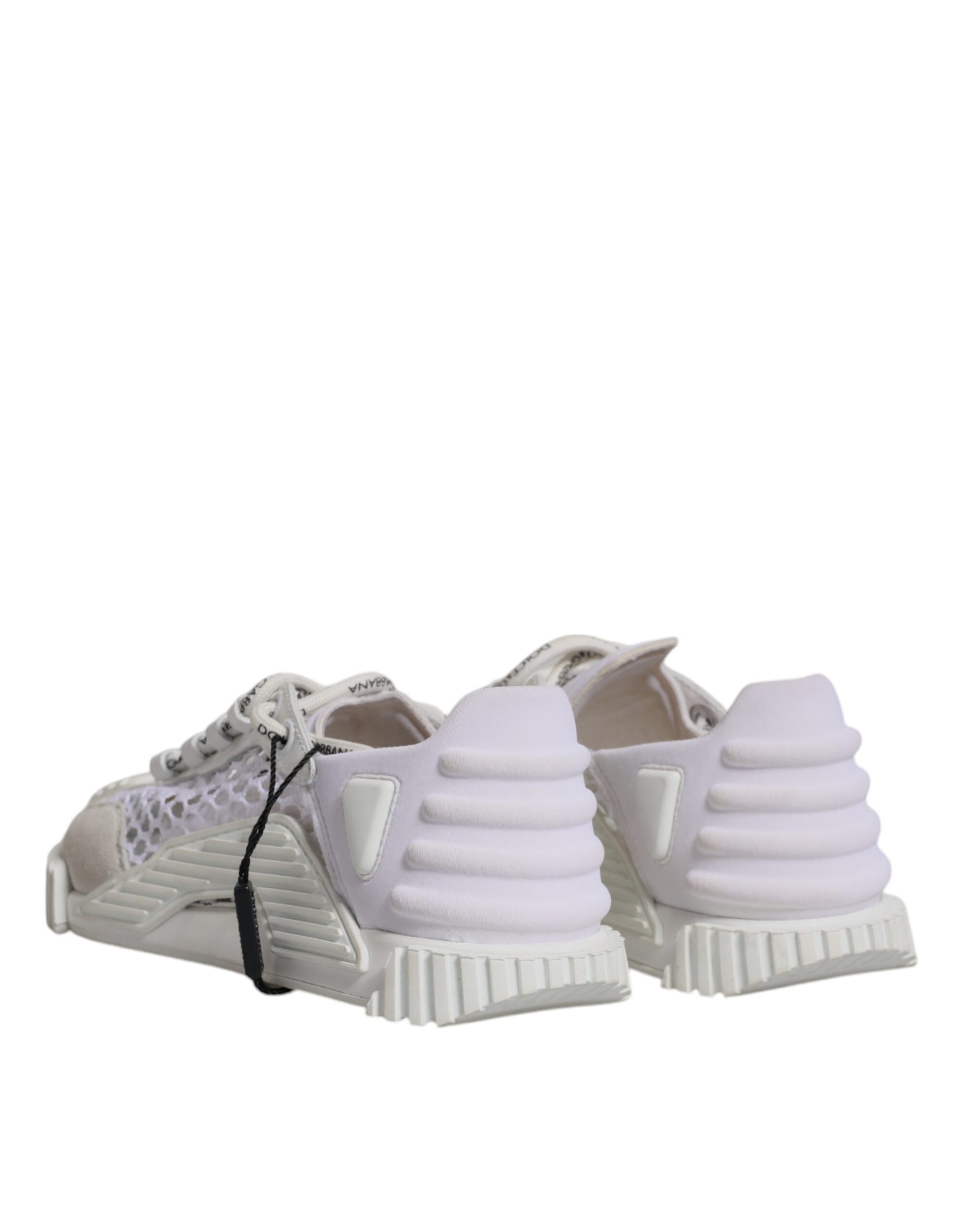 Chaussures de sport basses NS1 en maille blanche Dolce & Gabbana