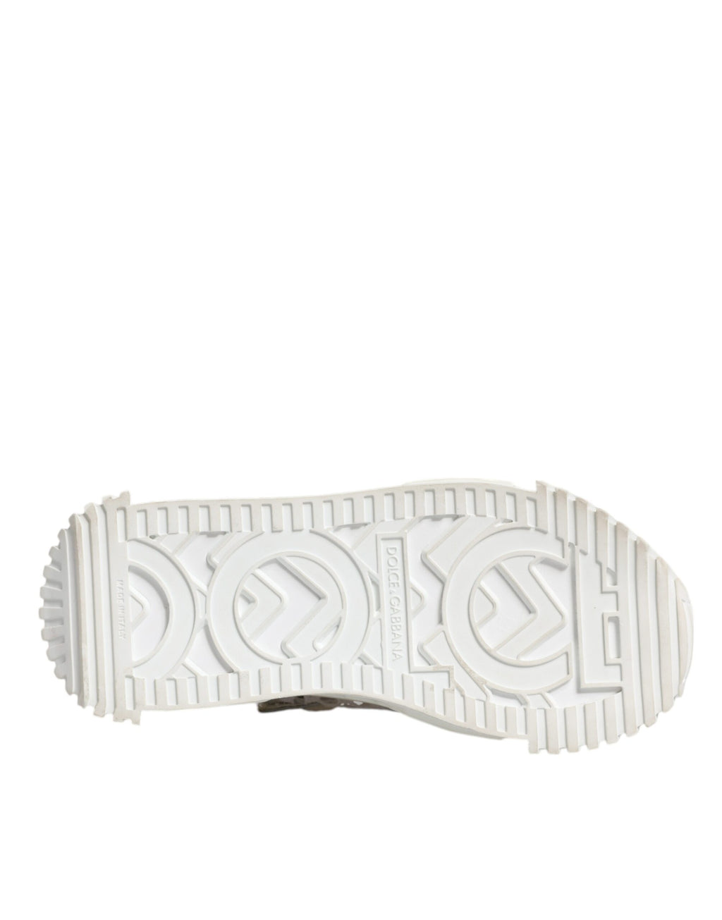 Chaussures de sport basses NS1 en maille blanche Dolce & Gabbana