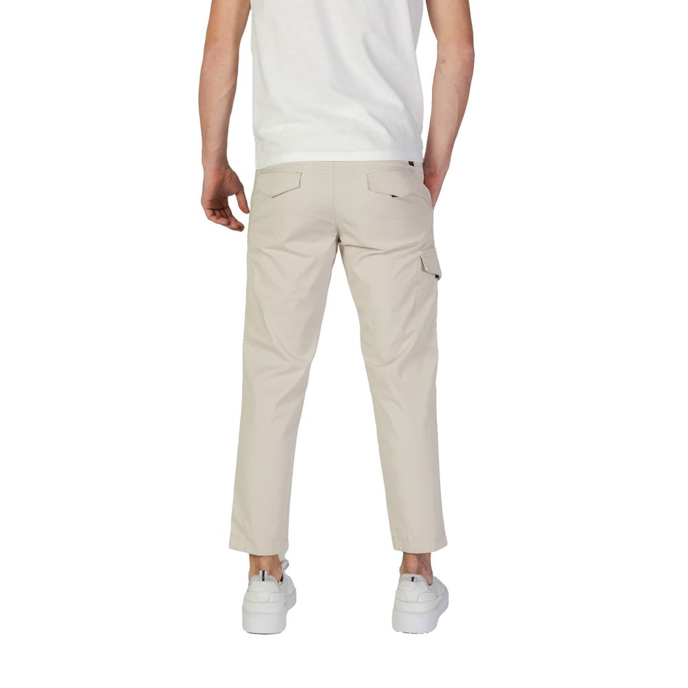Beige Baumwollhose von Refrigiwear