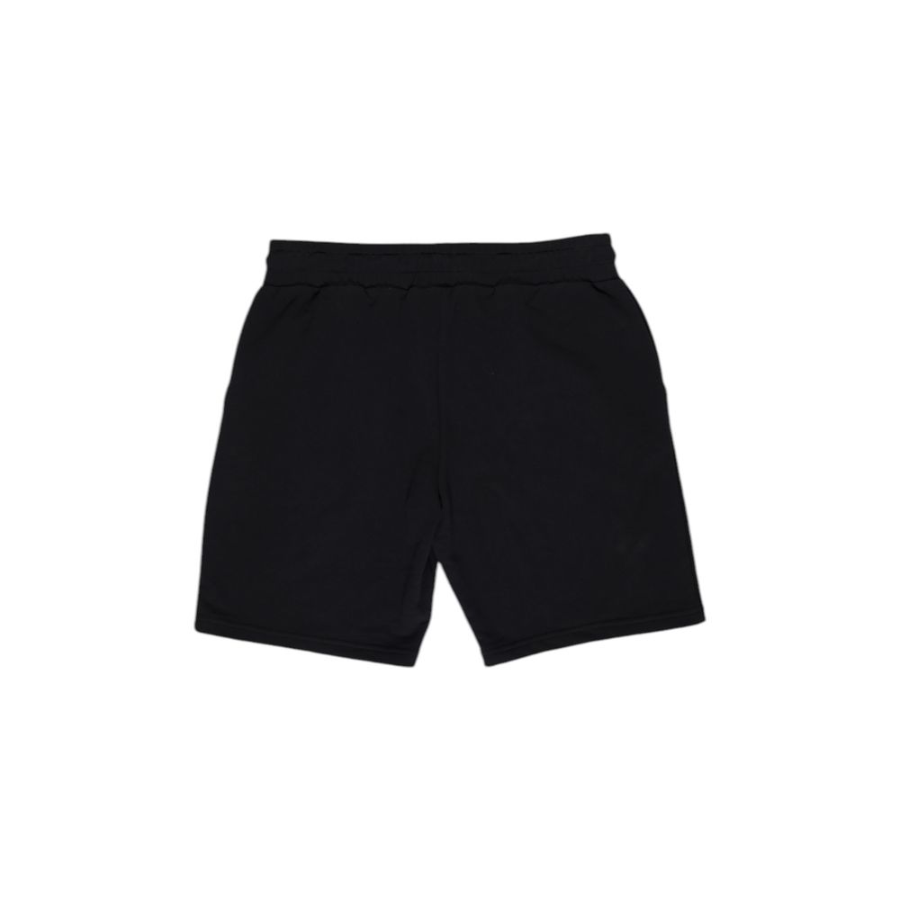 Schwarze Bermudashorts aus Baumwolle von Refrigiwear