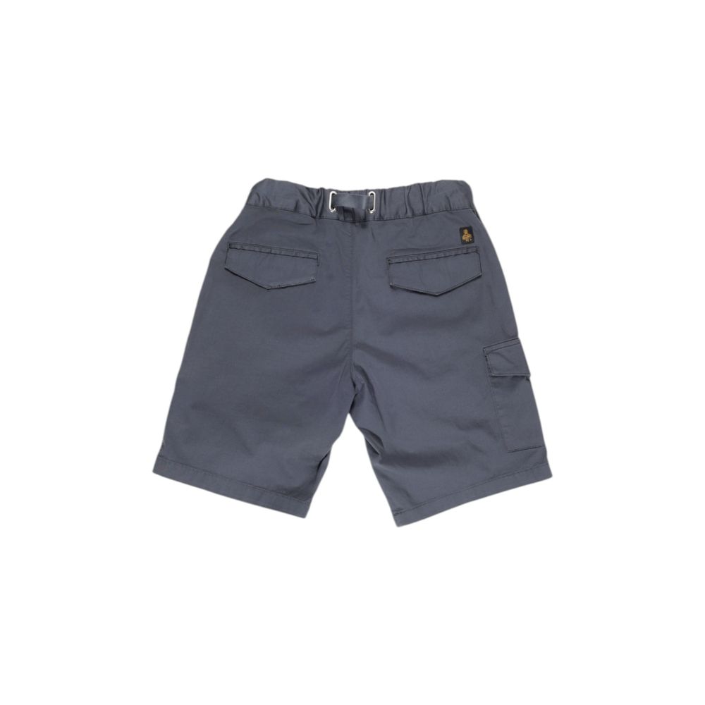 Refrigiwear Blaue Baumwoll-Bermuda
