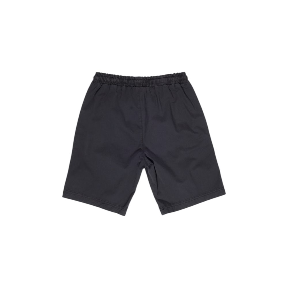 Schwarze Bermudashorts aus Baumwolle von Refrigiwear