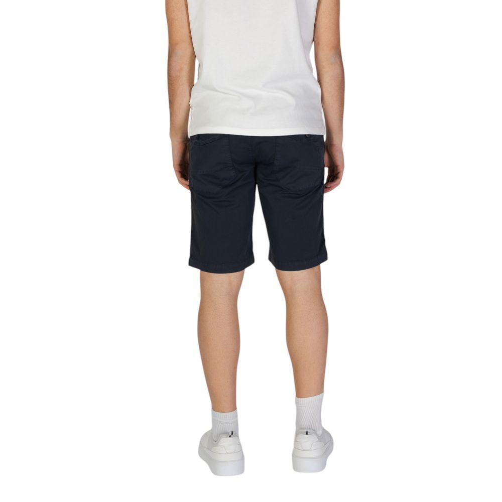 Refrigiwear Blaue Baumwoll-Bermuda