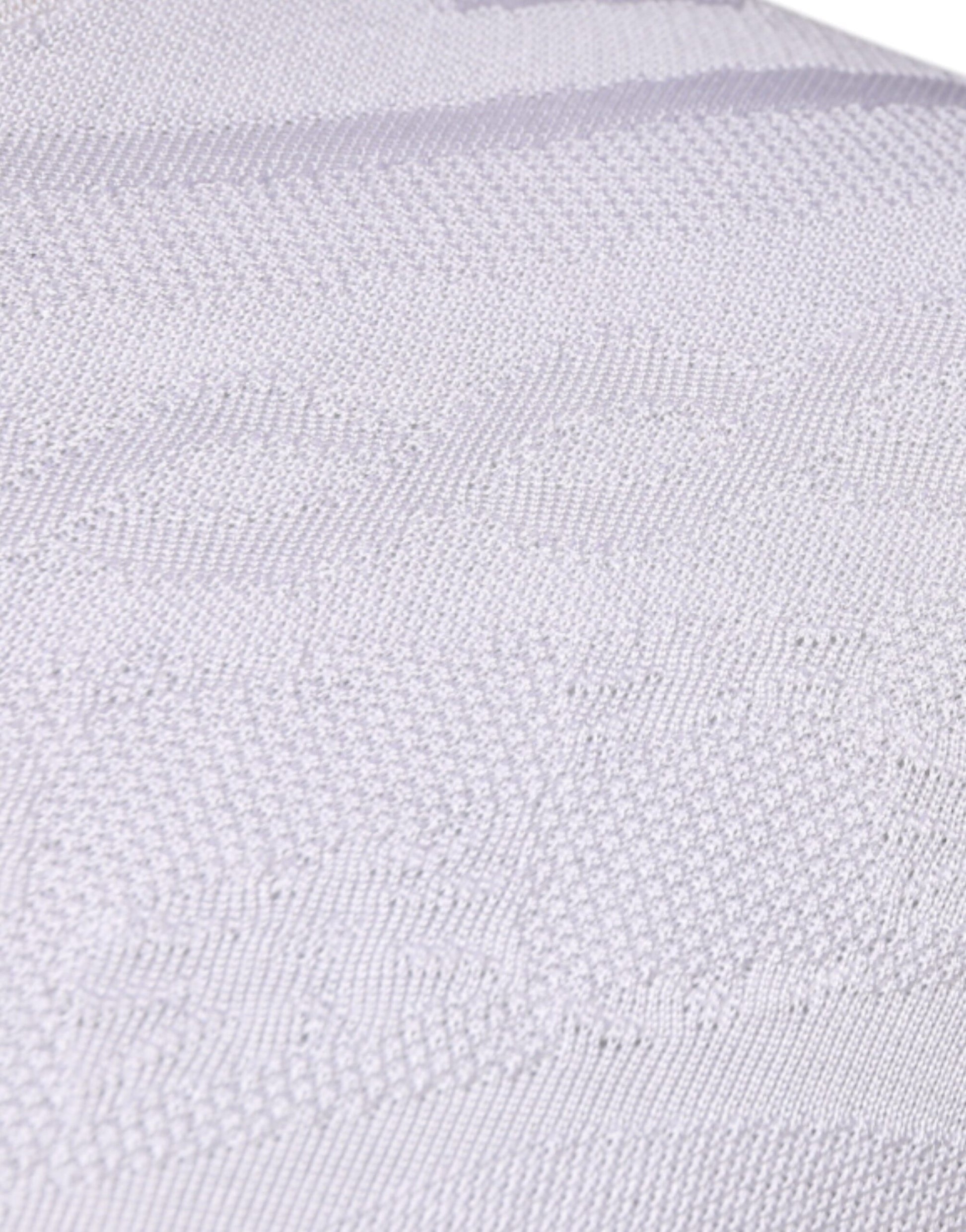 Pull ras-du-cou en soie blanche Dolce & Gabbana pour homme