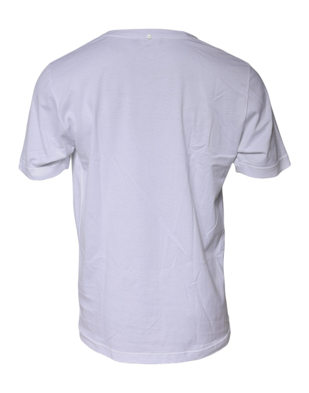 T-shirt Dolce & Gabbana en coton blanc à col rond et manches courtes