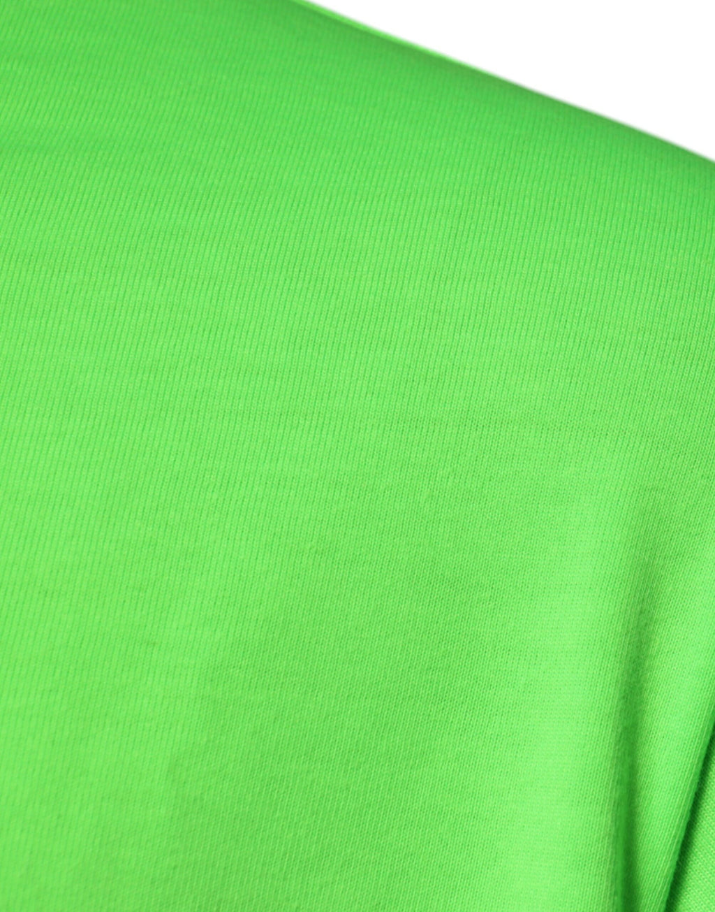 T-shirt col rond en coton vert avec logo DG Dolce & Gabbana