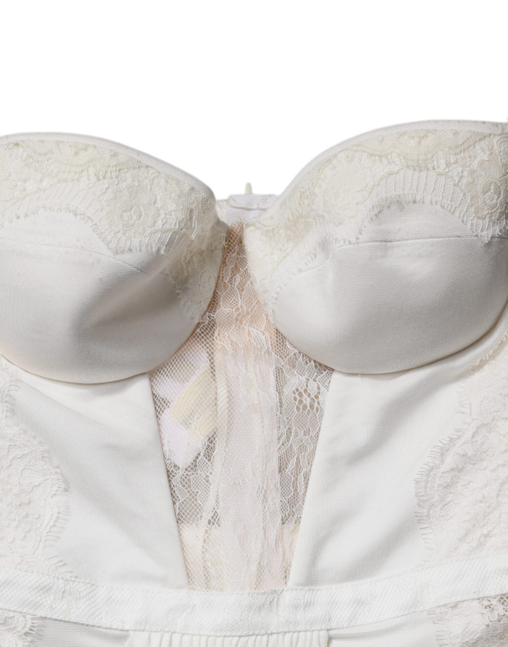 Robe sirène bustier blanche Elisabetta Franchi