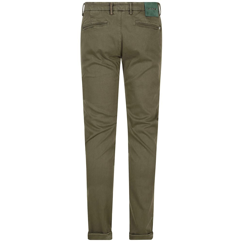 Tramarossa Grüne Jeans und Hose aus Baumwolle