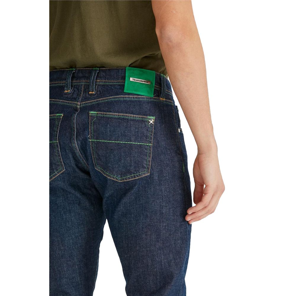 Tramarossa Blaue Jeans und Hose aus Baumwolle