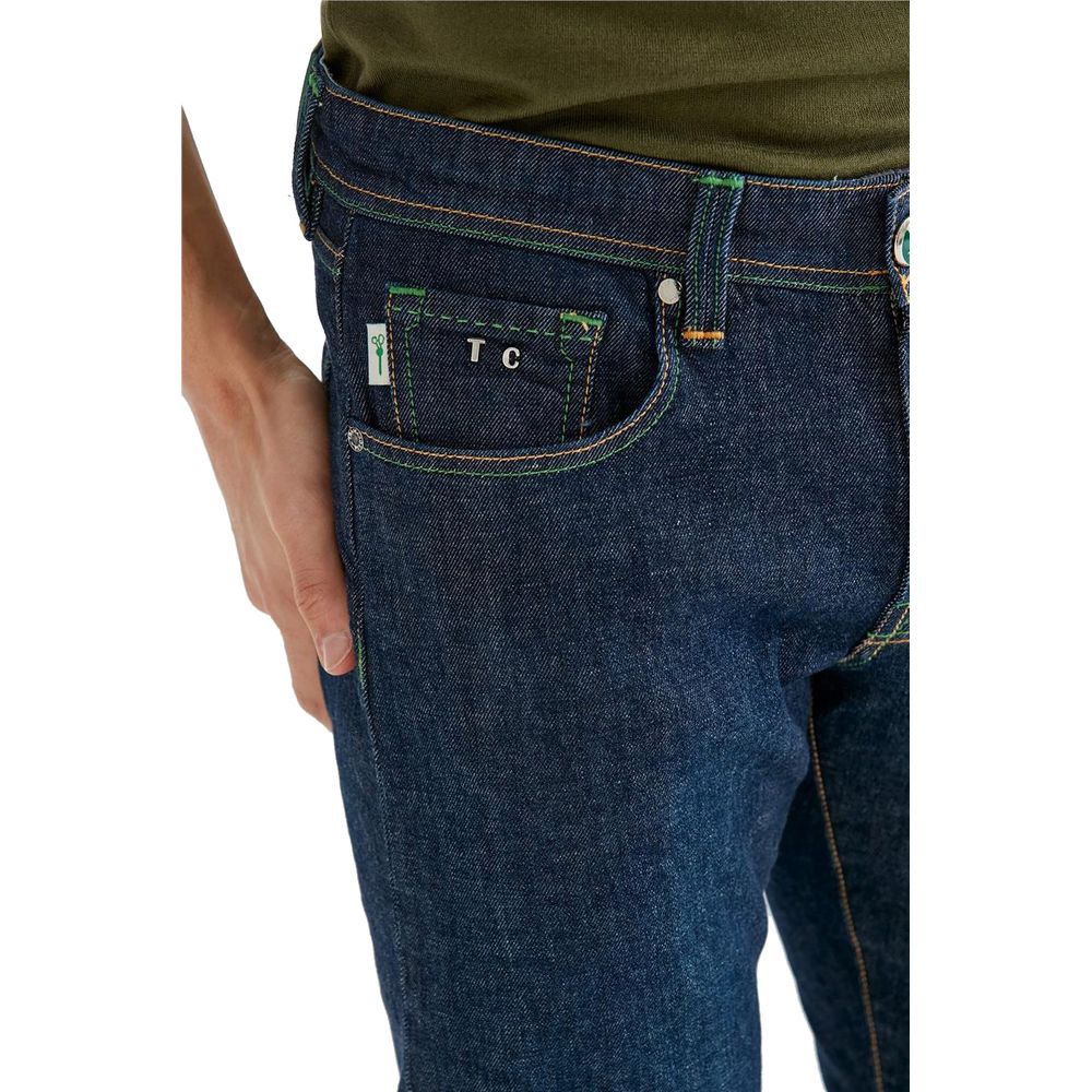 Tramarossa Blaue Jeans und Hose aus Baumwolle