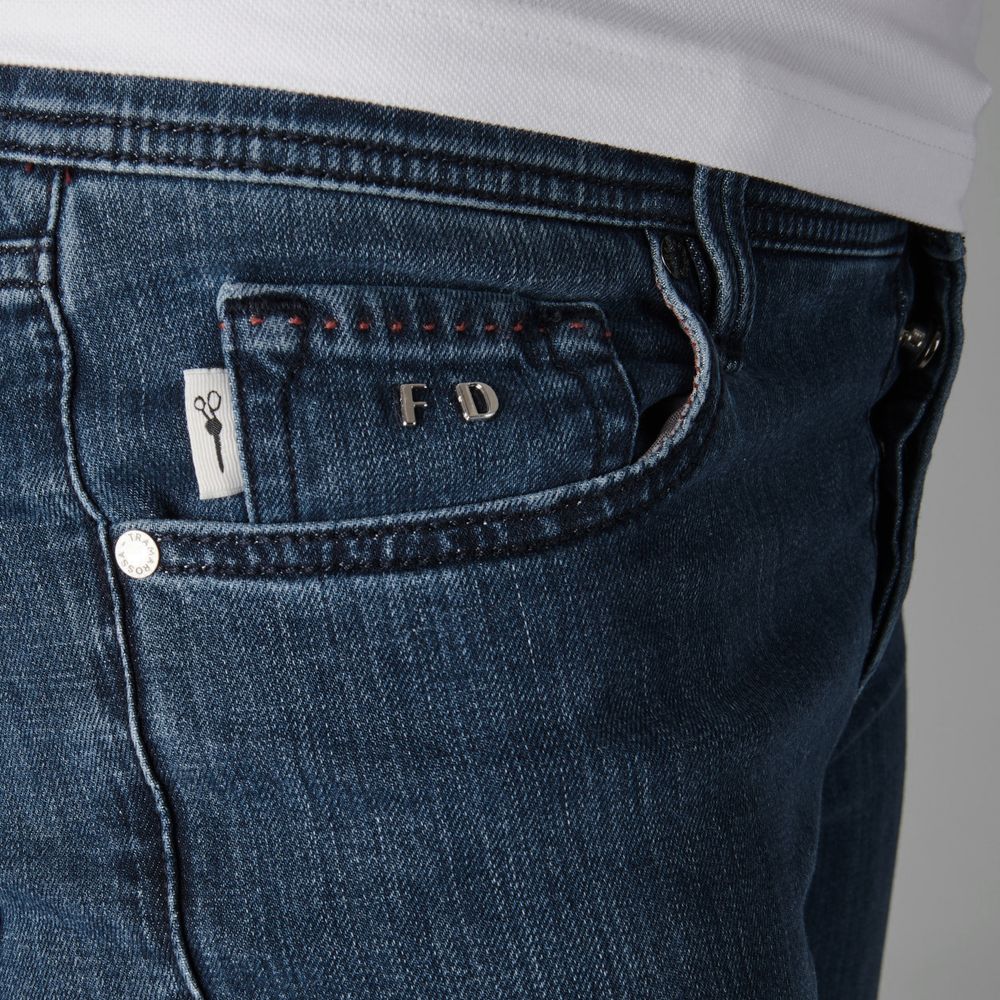 Tramarossa Blaue Jeans und Hose aus Baumwolle