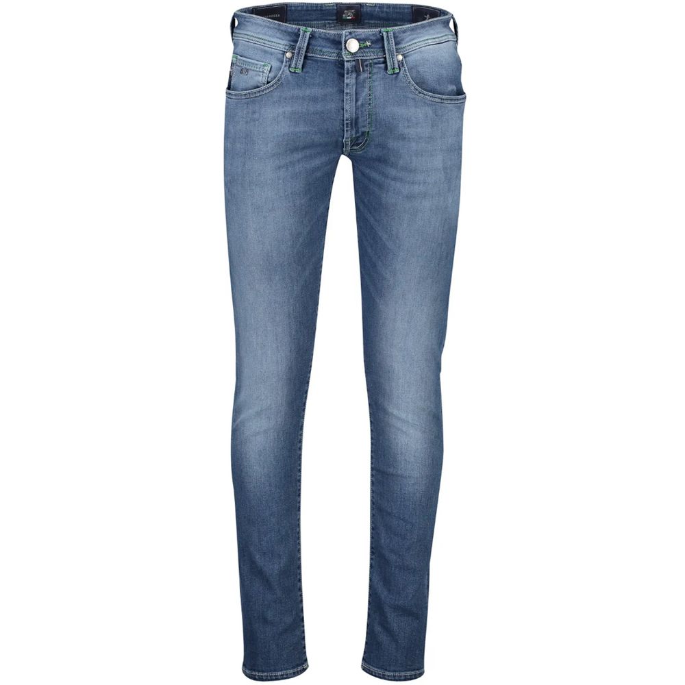 Tramarossa Blaue Jeans und Hose aus Baumwolle